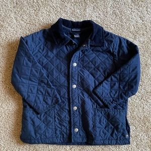 Ralph Lauren Quilted Navy Blue Jacket Kids size 4/5